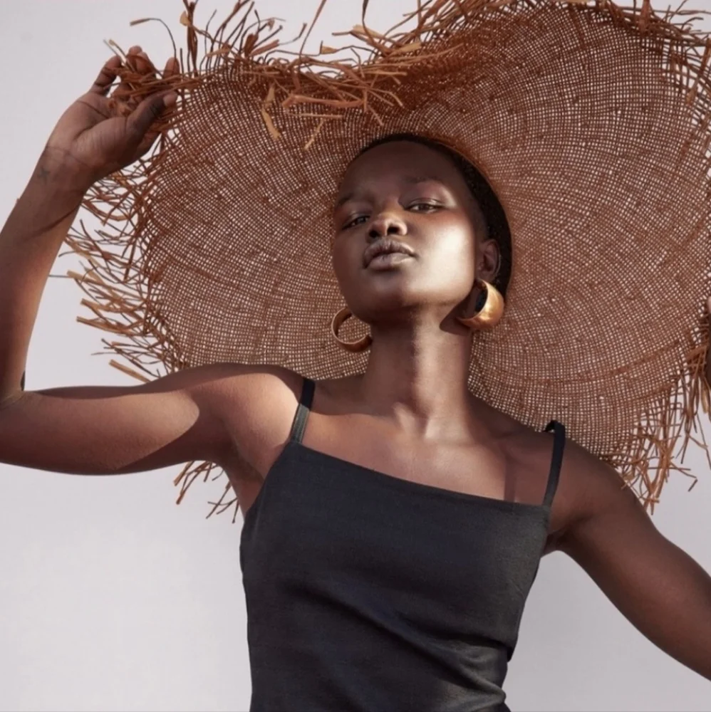 Zara frayed sun hat - Picture 4 of 5